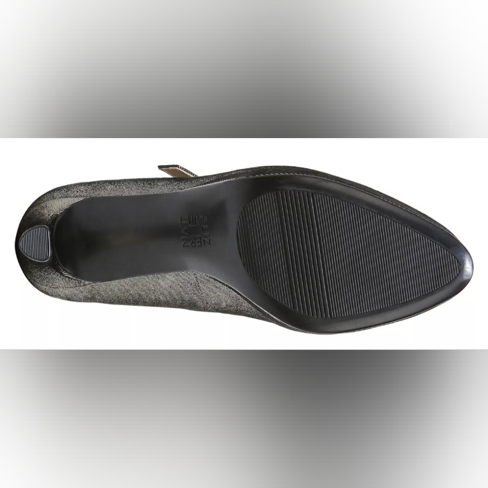 NATURALIZER Talissa Pump Pewter Metallic 10M NIB - Picture 6 of 7